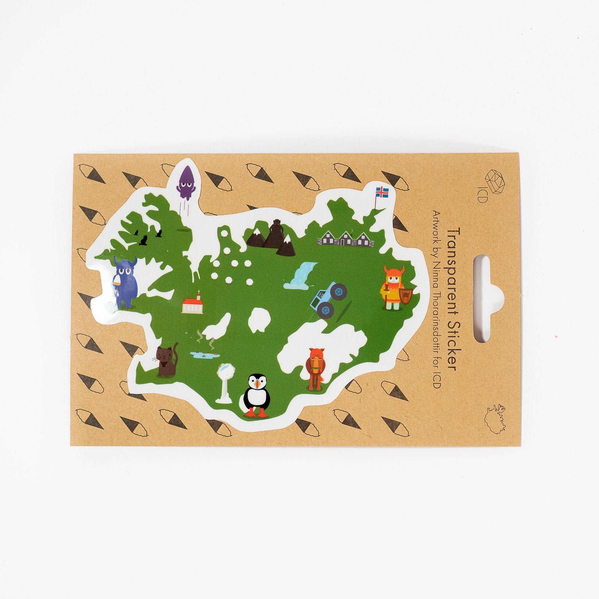 When in Iceland | Sticker