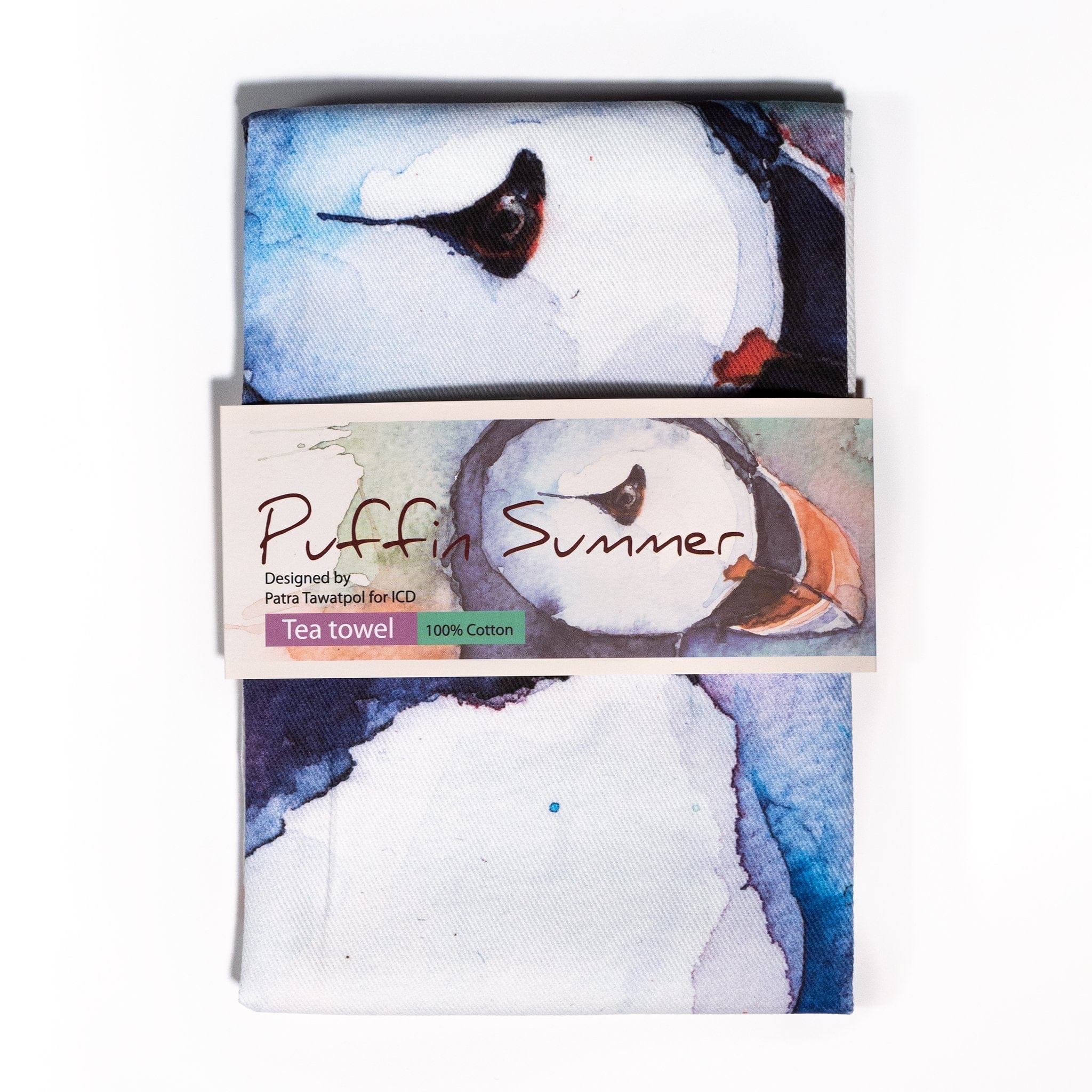 Puffin Summer | Tea Towel