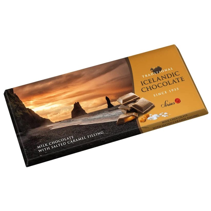 Noi Sirius - Traditional Praline Milk Chocolate with Salted Caramel filling - The Icelandic Store