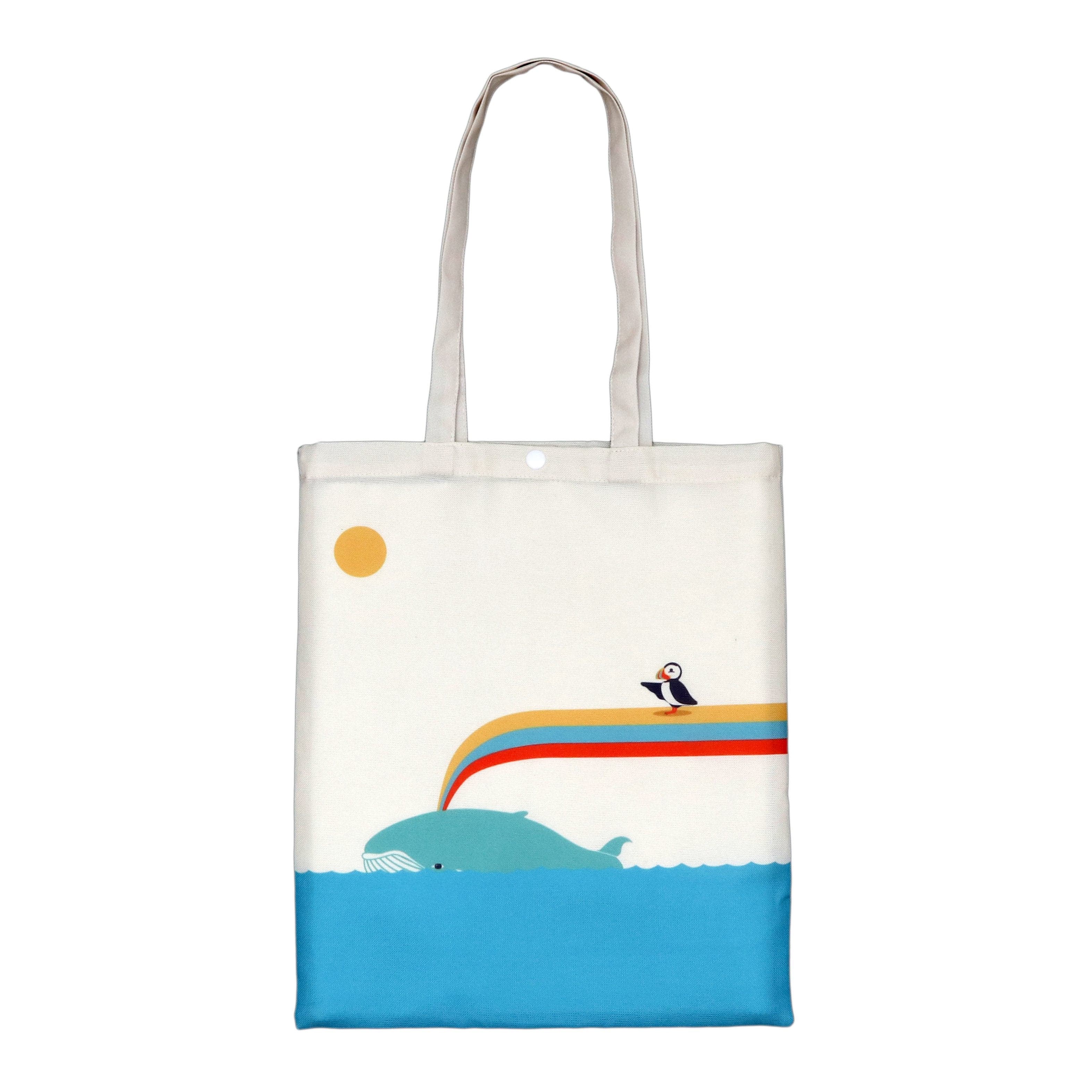 Puffins Gone Wild | Tote Bag