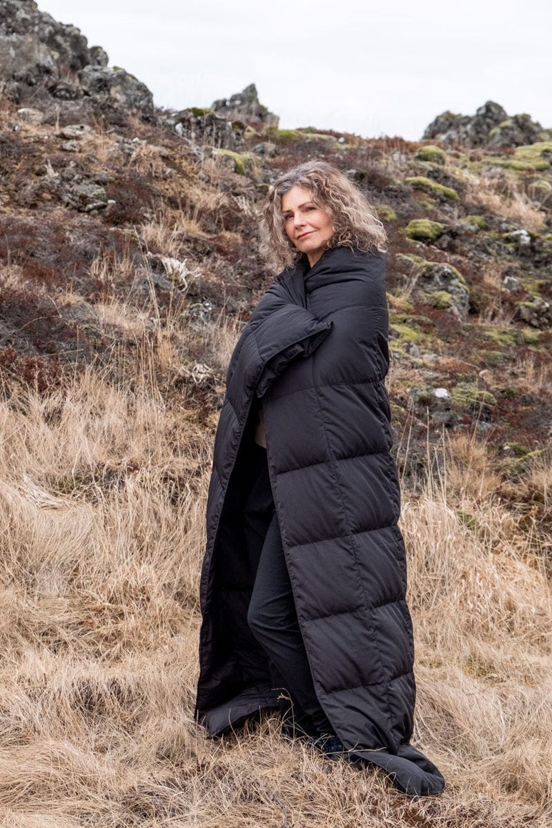 Vatnajökull Puffy Down Camping Blanket - Icelandic Outdoor blanket