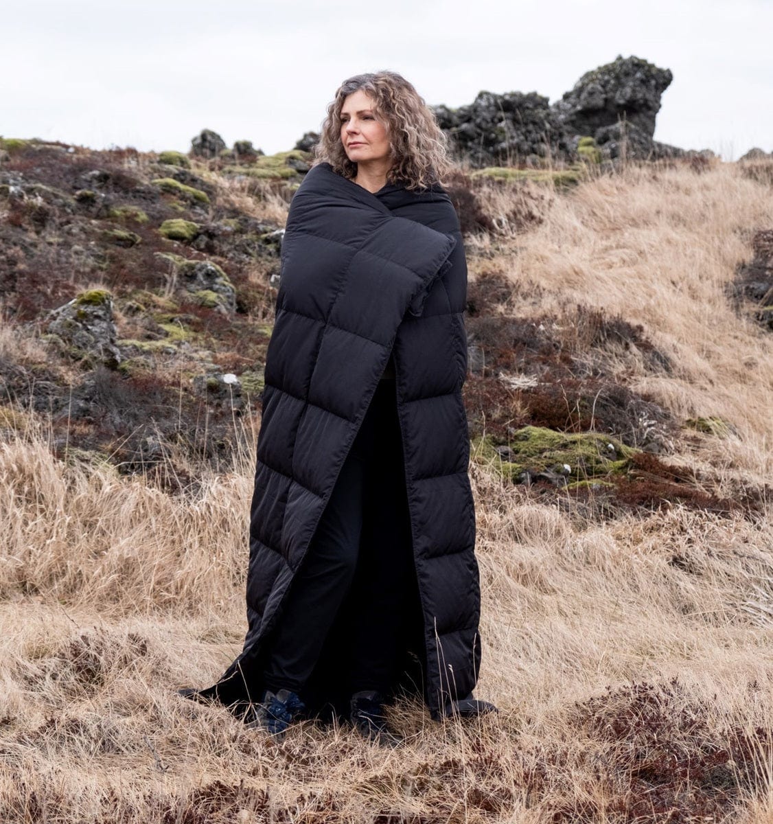 Vatnajökull Puffy Down Camping Blanket - Icelandic Outdoor blanket