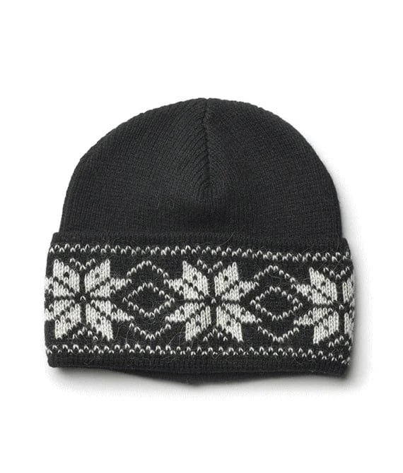 Ladies mittens – Scandinavian pattern - Dark Grey - The Icelandic Store