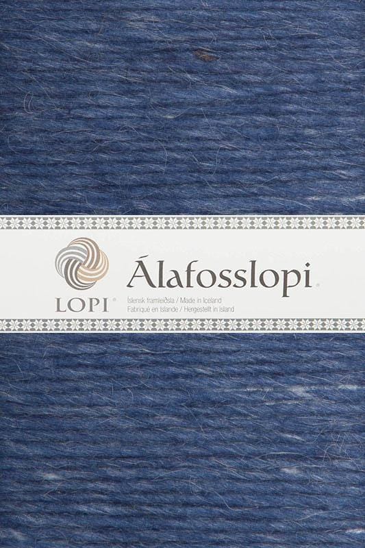 Álafosslopi 0010 Denim Heather (in place of 9300 steel blue) — 1 ball in the Lopi 12 No. 1 kit