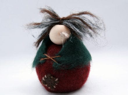 ICELANDIC FELTED WOOL GRÝLA ORNAMENT