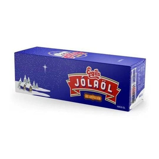 Jólaöl & Appelsin - Christmas drink (10pk) - The Icelandic Store