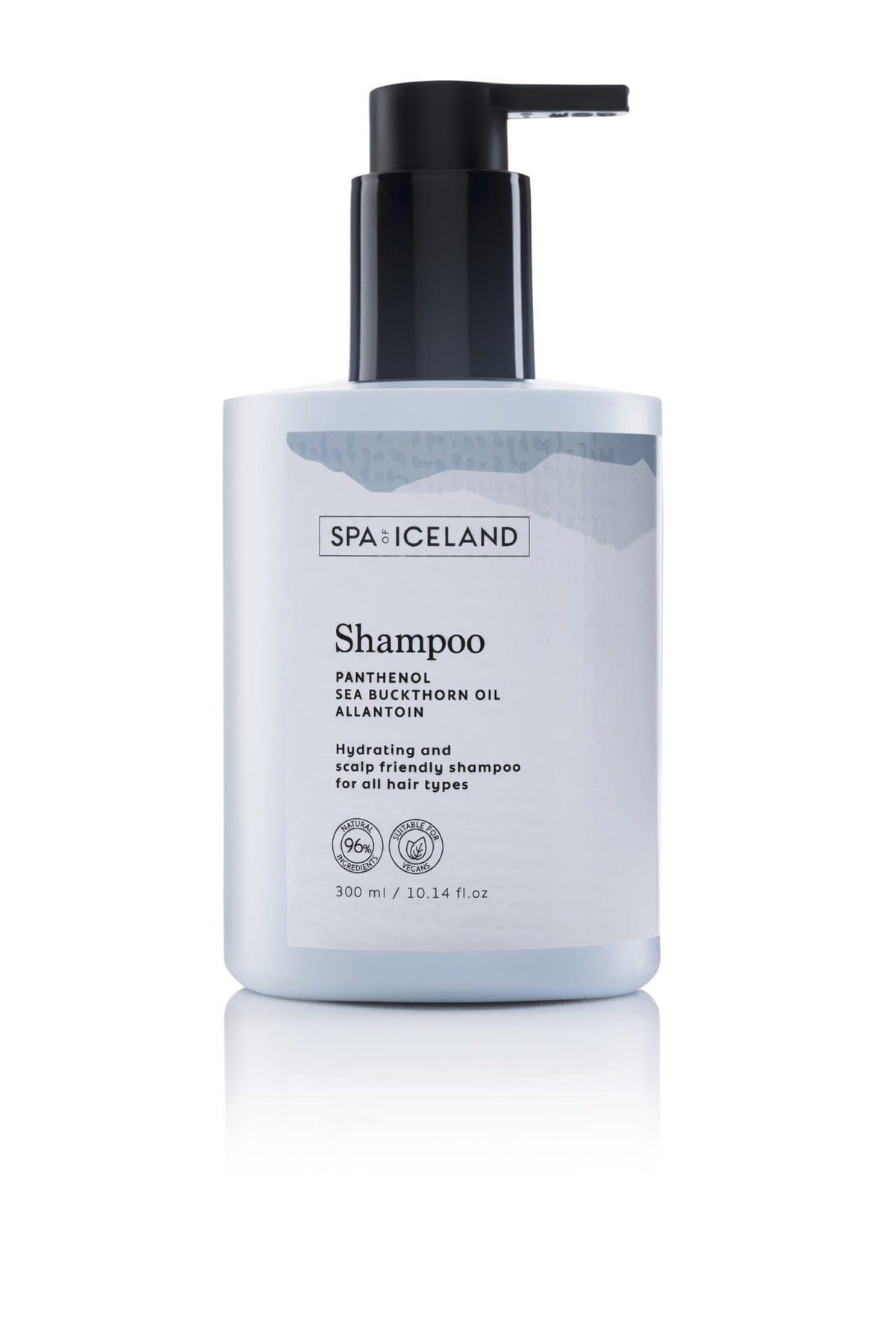 Spa of Iceland Shampoo 300 ml – studio shot