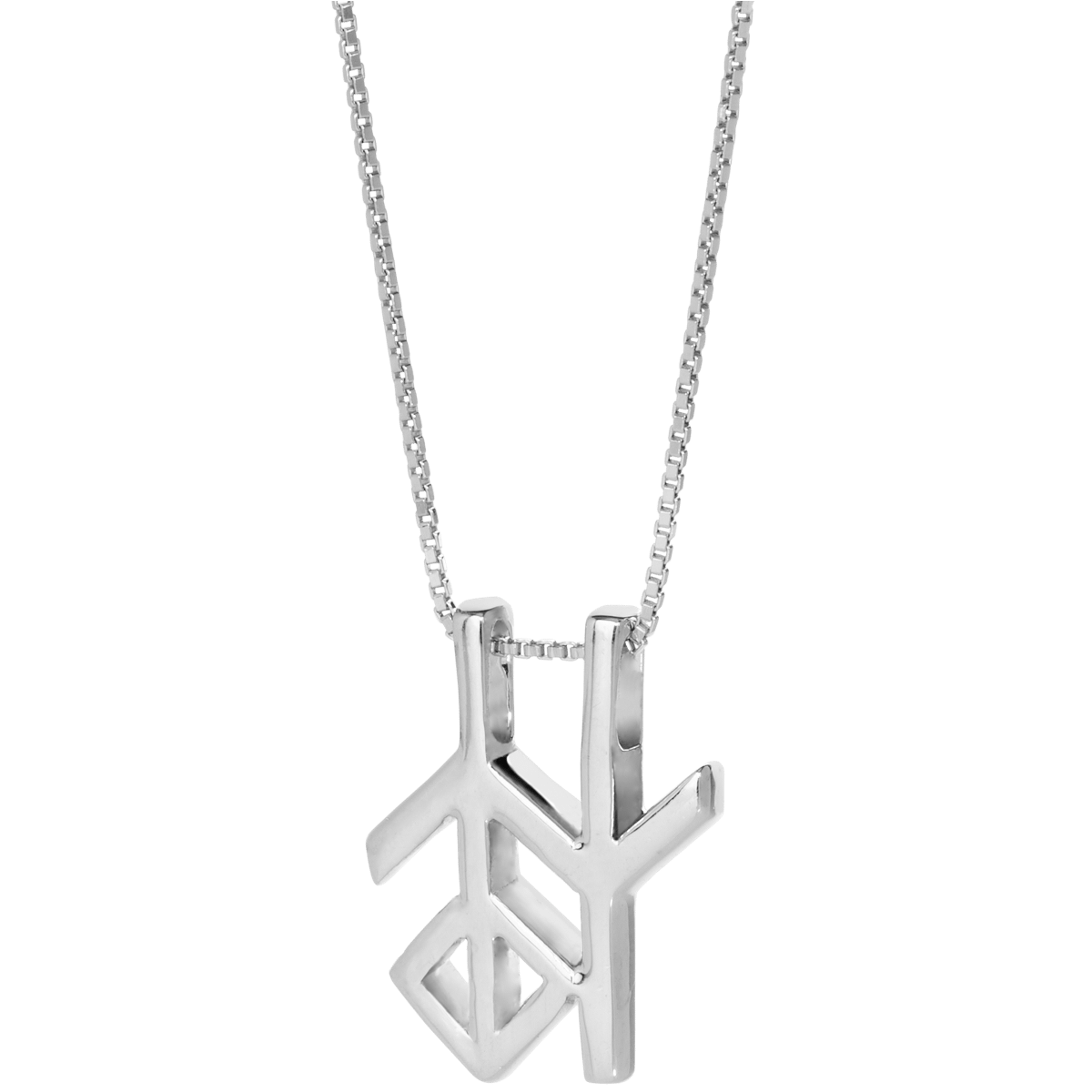 Silver Bindrune - Wisdom - icelandicstore.is