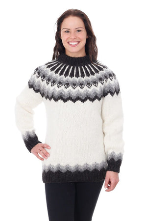 Snotra - Icelandic Sweater - White