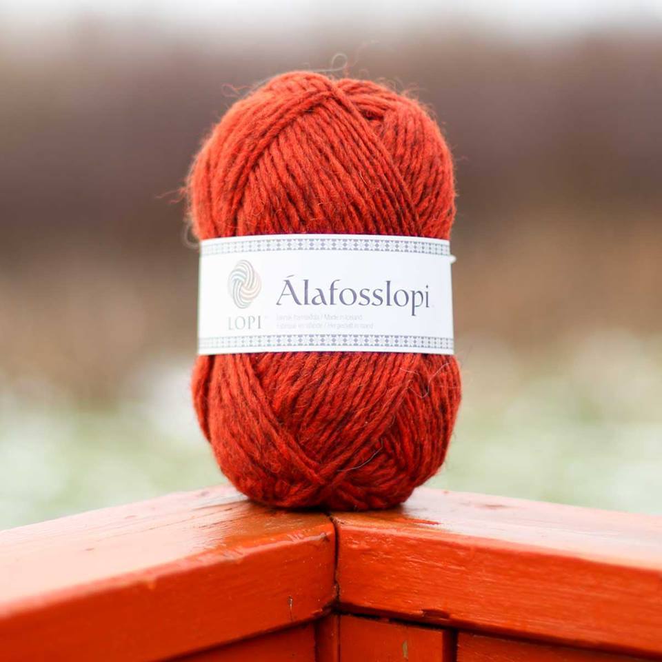 Alafoss Lopi - 1236 Burnt Orange - icelandicstore.is