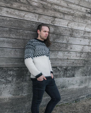 Borg - Icelandic White Sweater