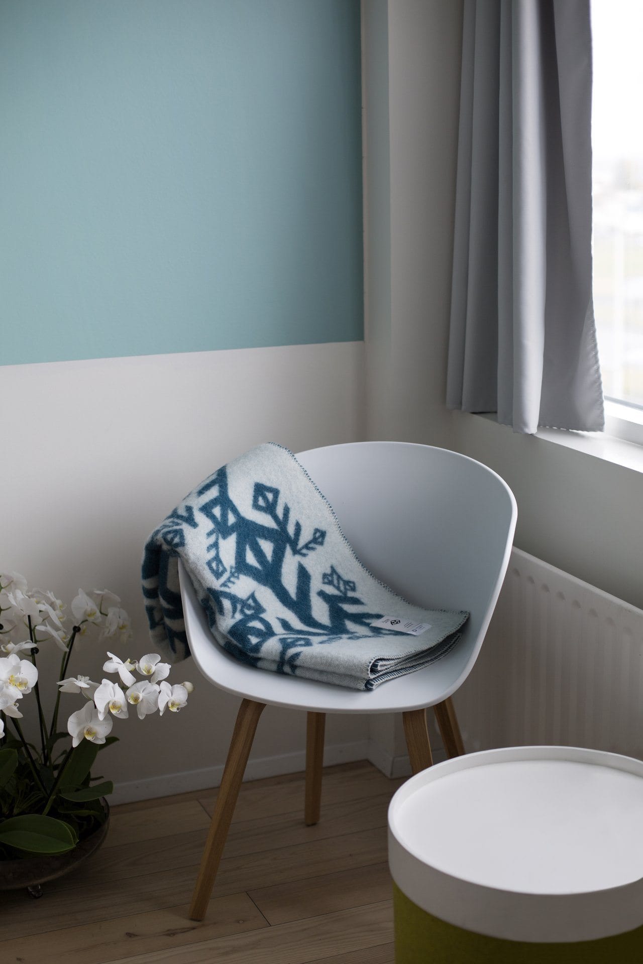 Nordic Love wool blanket - Dark teal - icelandicstore.is