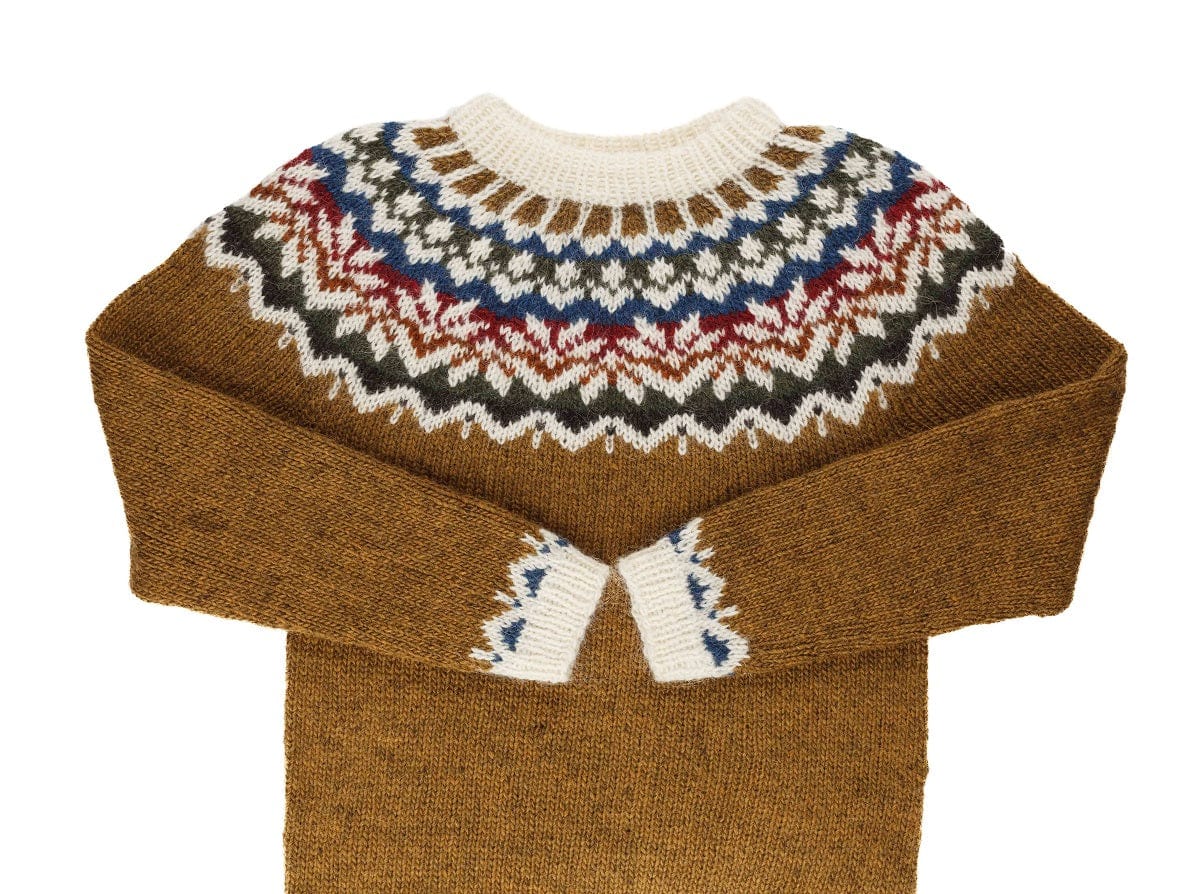 Anniversary - Golden Heather Knitting Kit - The Icelandic Store