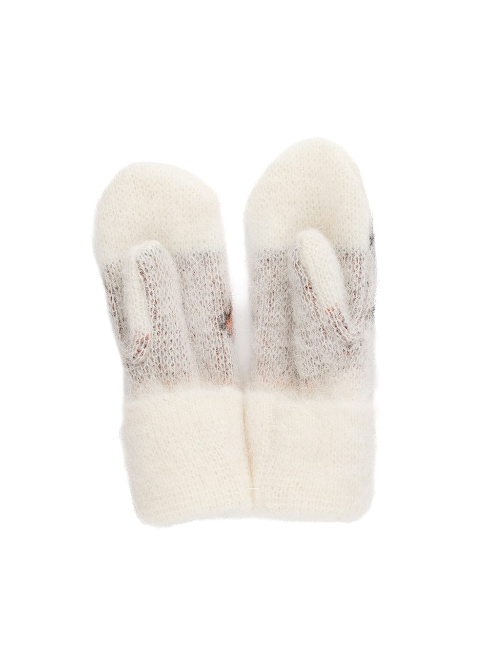 Puffins wool products from Iceland. Mittens with puffin patterns