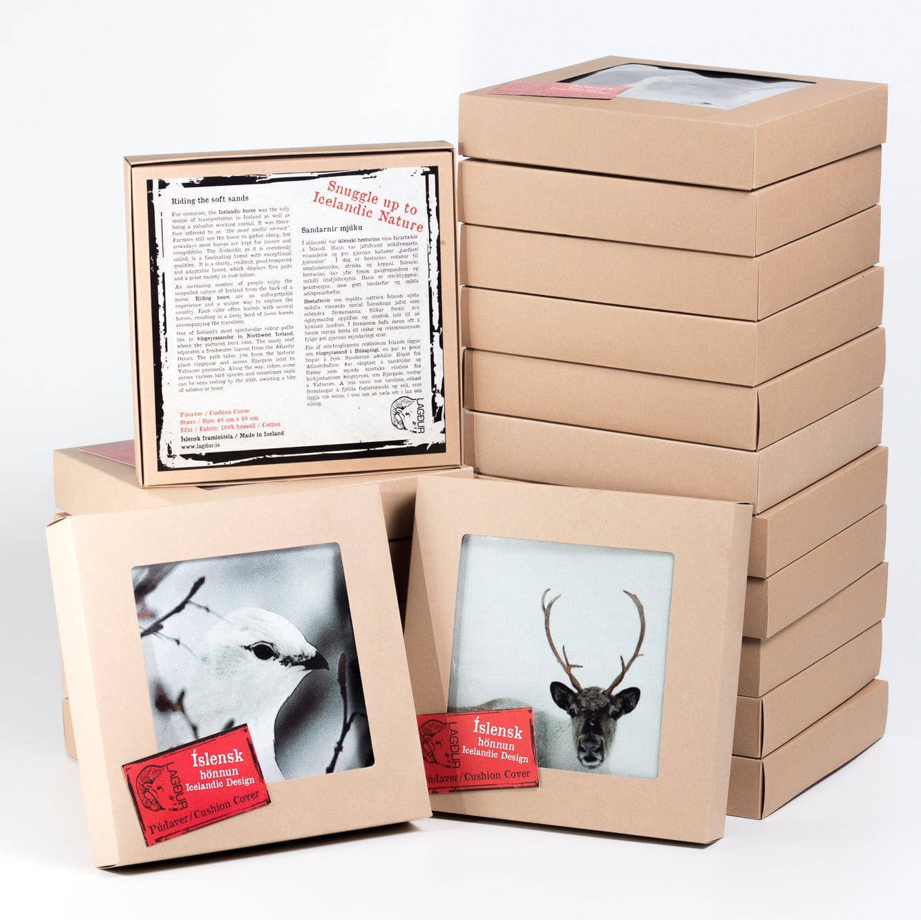 Cushion Cover - Hvítserkur rock in Iceland - The Icelandic Store