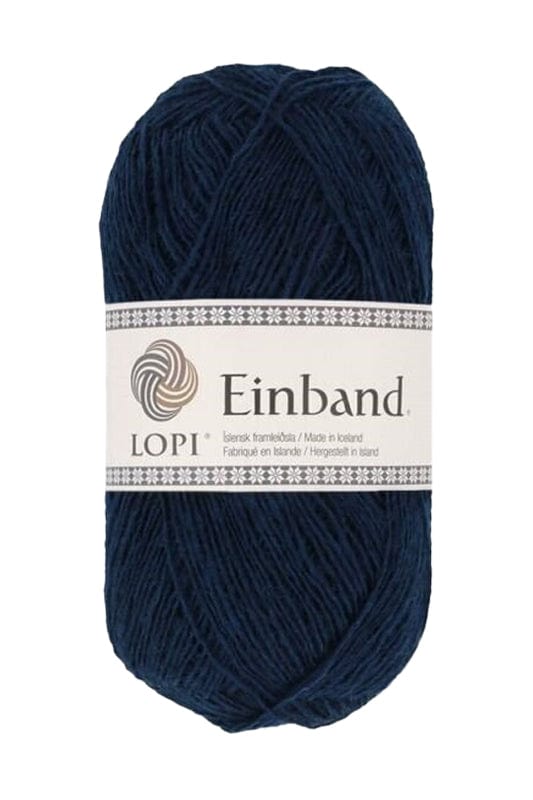 Einband - 0118 Navy. Wool Fine Fingering Lace Weight