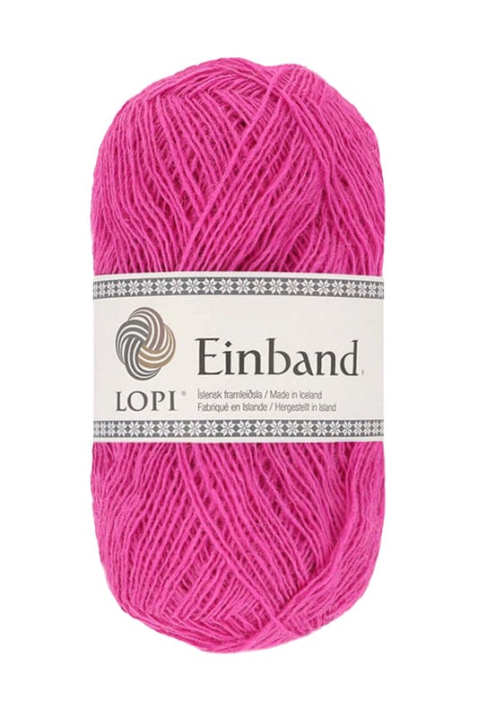 Einband - 1768 Pink.  Icelandic wool lace yarn