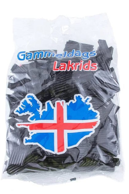 Old-fashioned Icelandic black Licorice - Gammeldags lakkris - The Icelandic Store