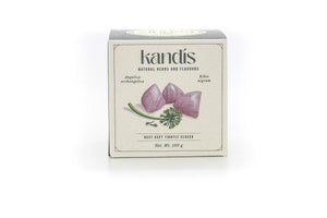 Handcrafted hard candy with Angelica and Blackcurrant flavor