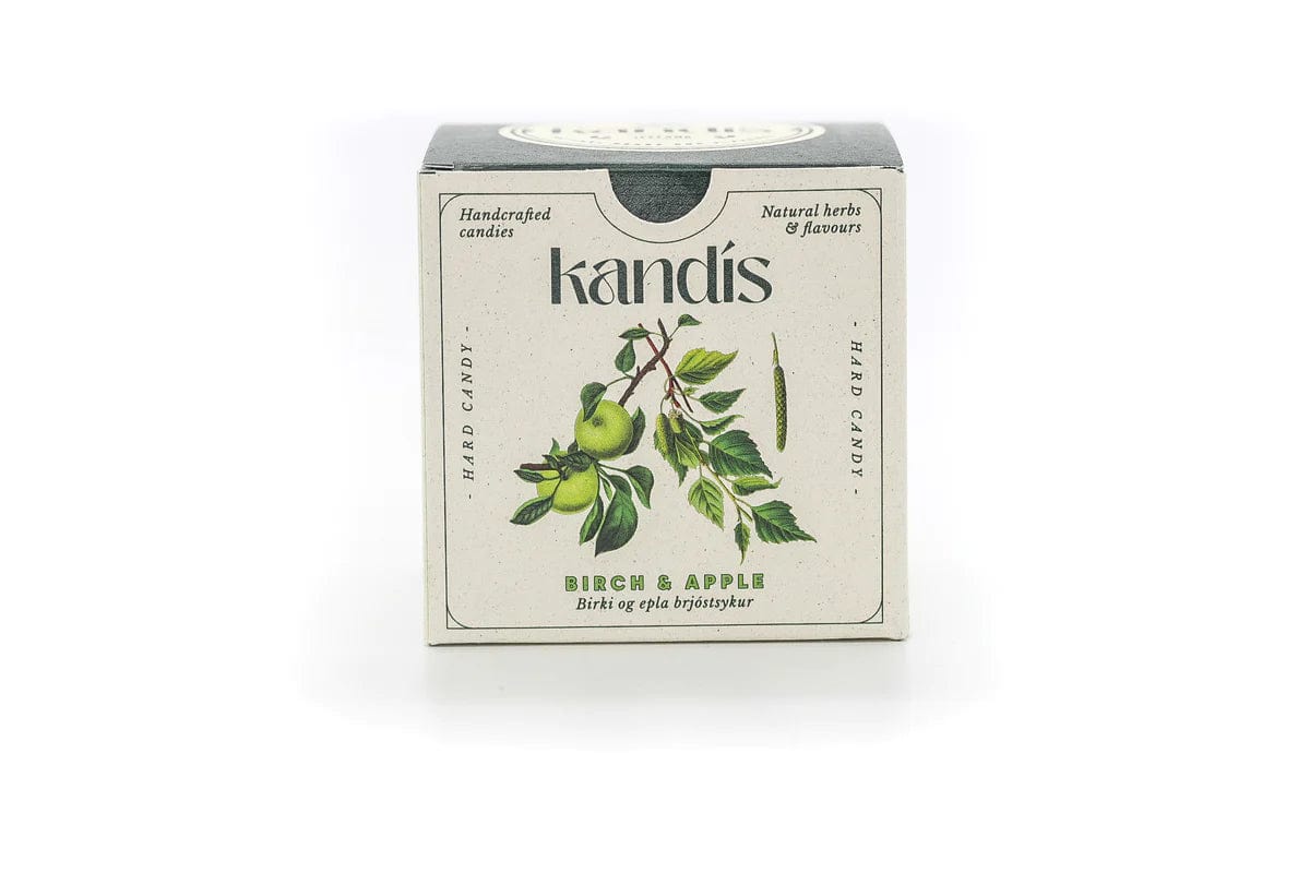Handcrafted hard candy with Birch and Apple flavor - The Icelandic Store
