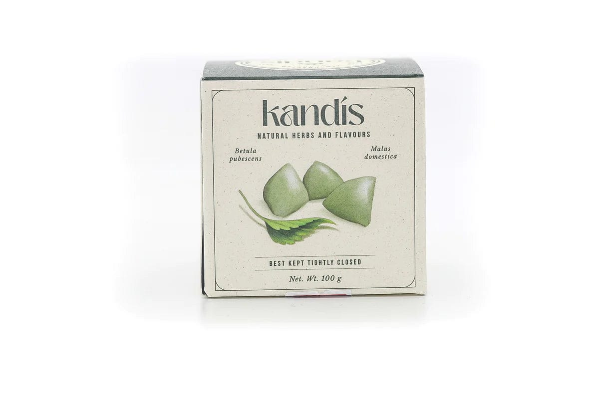 Handcrafted hard candy with Birch and Apple flavor - The Icelandic Store