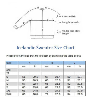 Forseti - Icelandic Sweater - Black