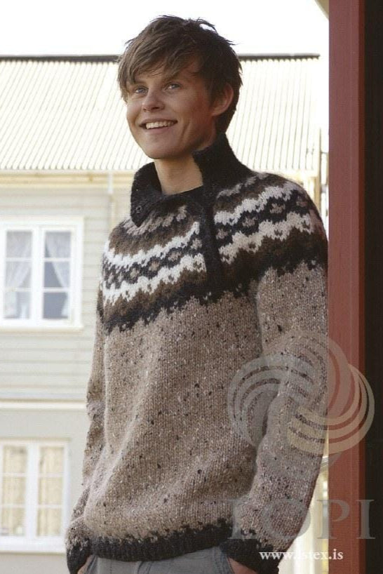 Órói - Brown Knitting Kit - icelandicstore.is