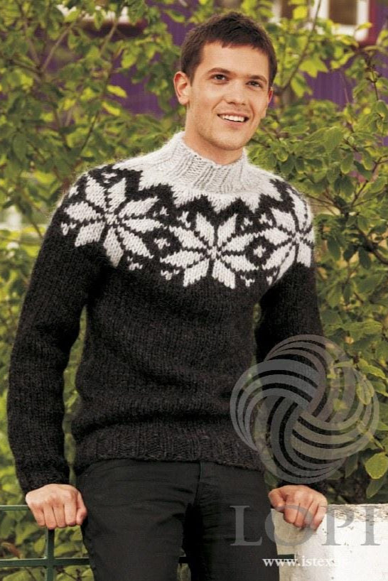 Stórstirni - Black Knitting Kit - icelandicstore.is