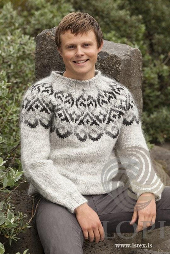 Sjón - Grey Knitting Kit - icelandicstore.is
