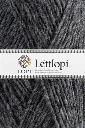 Lettlopi yarn - 0058 Dark Grey Heather
