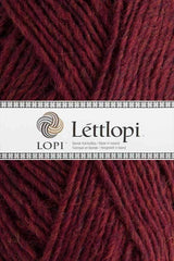Lettlopi yarn - 1409 Garnet Red