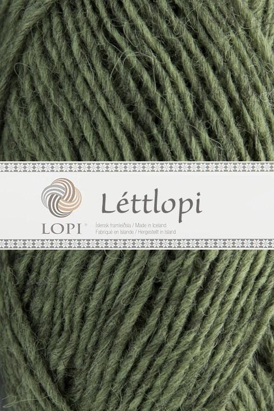 Lettlopi 9421 Celery Green Heather 2.99 Icelandic Wool Yarn