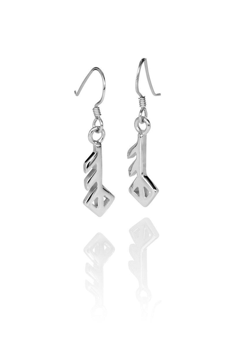 LOVE / ÁST SILVER EARRINGS - icelandicstore.is
