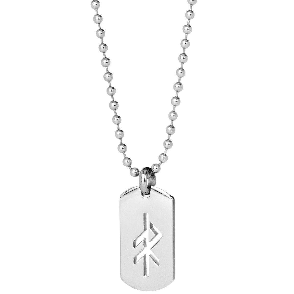 ENERGY / ORKA STEEL DOG TAG NECKLACE - icelandicstore.is