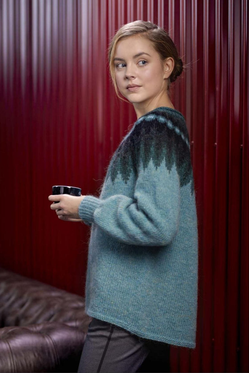 Uppstytta - Turquoise Knitting Kit - icelandicstore.is