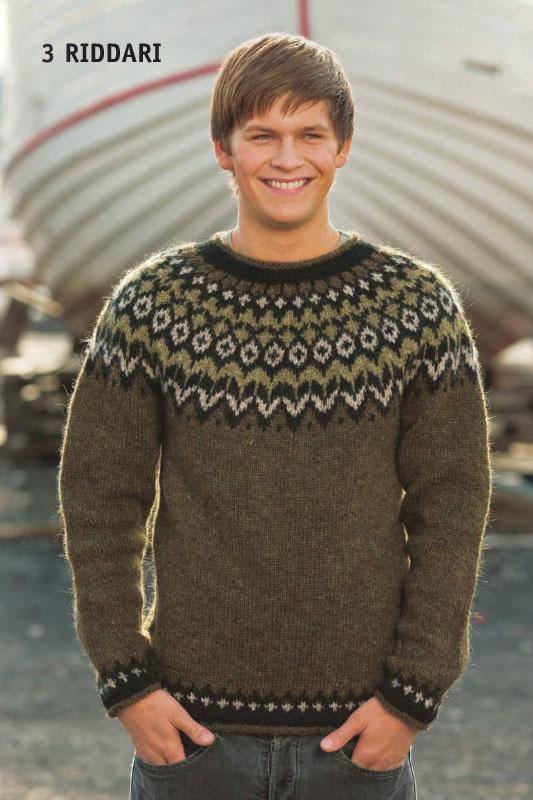 RIDDARI MURKY - Custom made Icelandic Sweater - icelandicstore.is