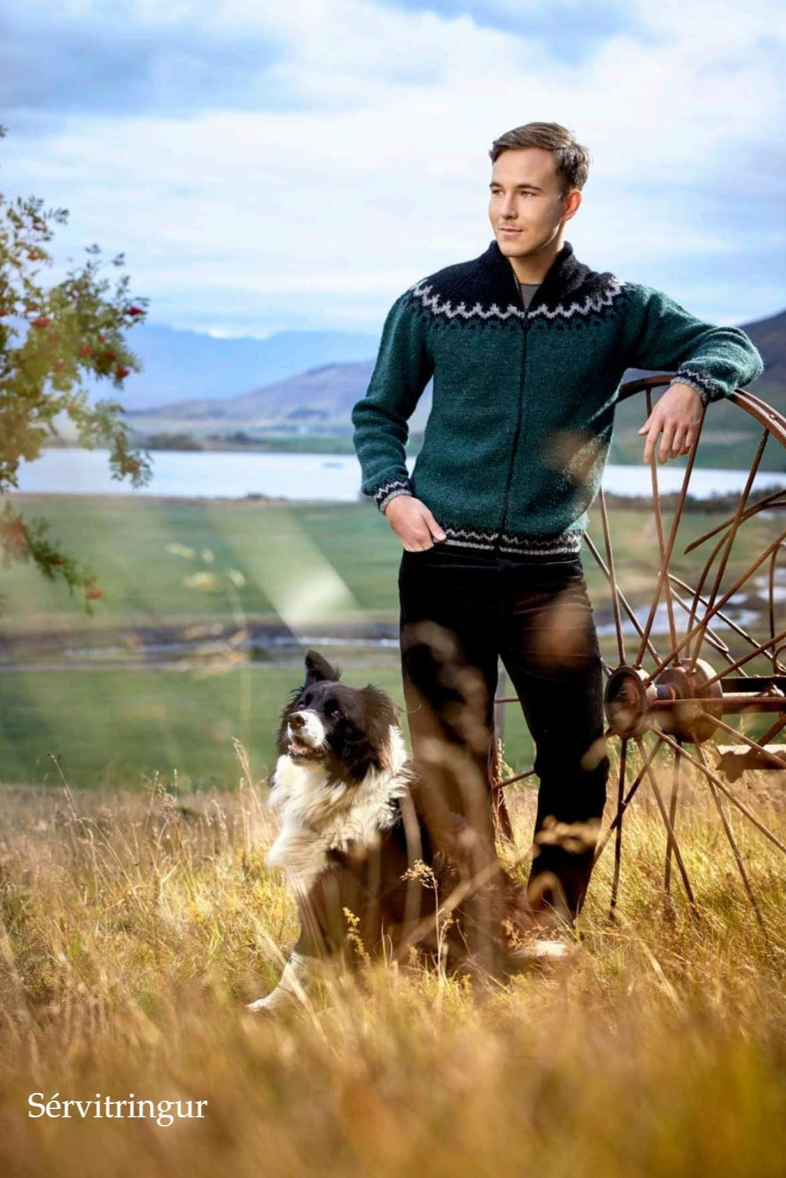 Sérvitringur - Dark teal Knitting Kit - icelandicstore.is