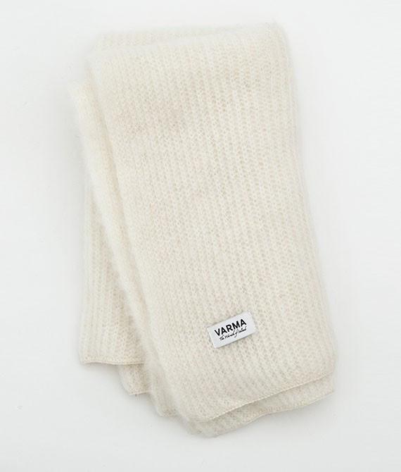 VARMA White Wool Blanket - icelandicstore.is
