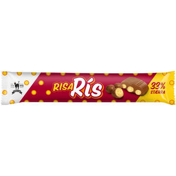 Rís — Milk Chocolate with Crispy Corn Puffs (70 g)