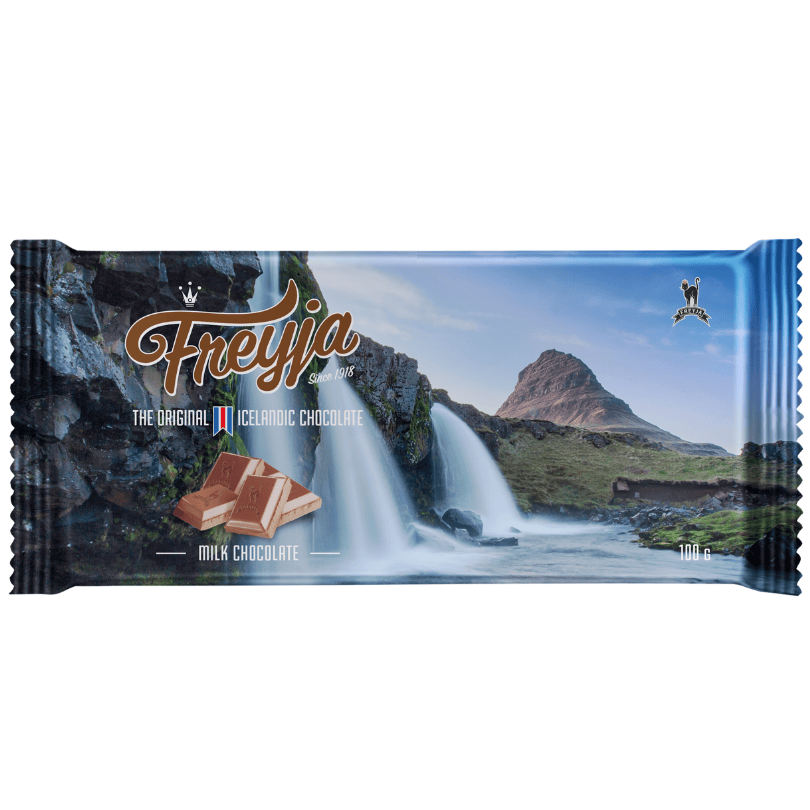 Freyja Original Kirkjufell 100 g milk chocolate bar