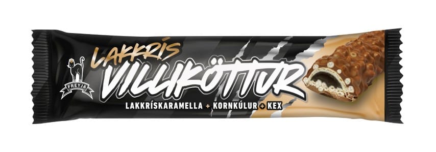 Freyja Lakkrís Villiköttur 50 g bar