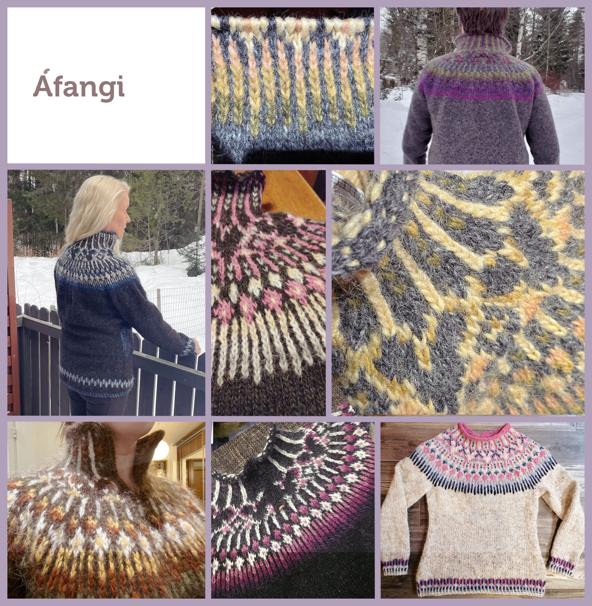 Áfangi — Knitting Kit
