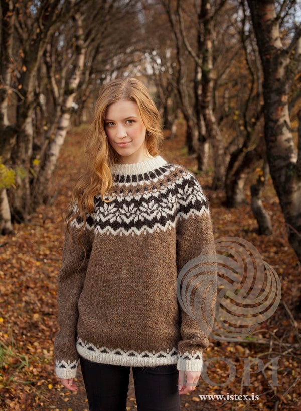 Anniversary - Brown Knitting Kit - The Icelandic Store