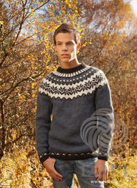 Free Icelandic Sweater knitting pattern. Download patterns for free