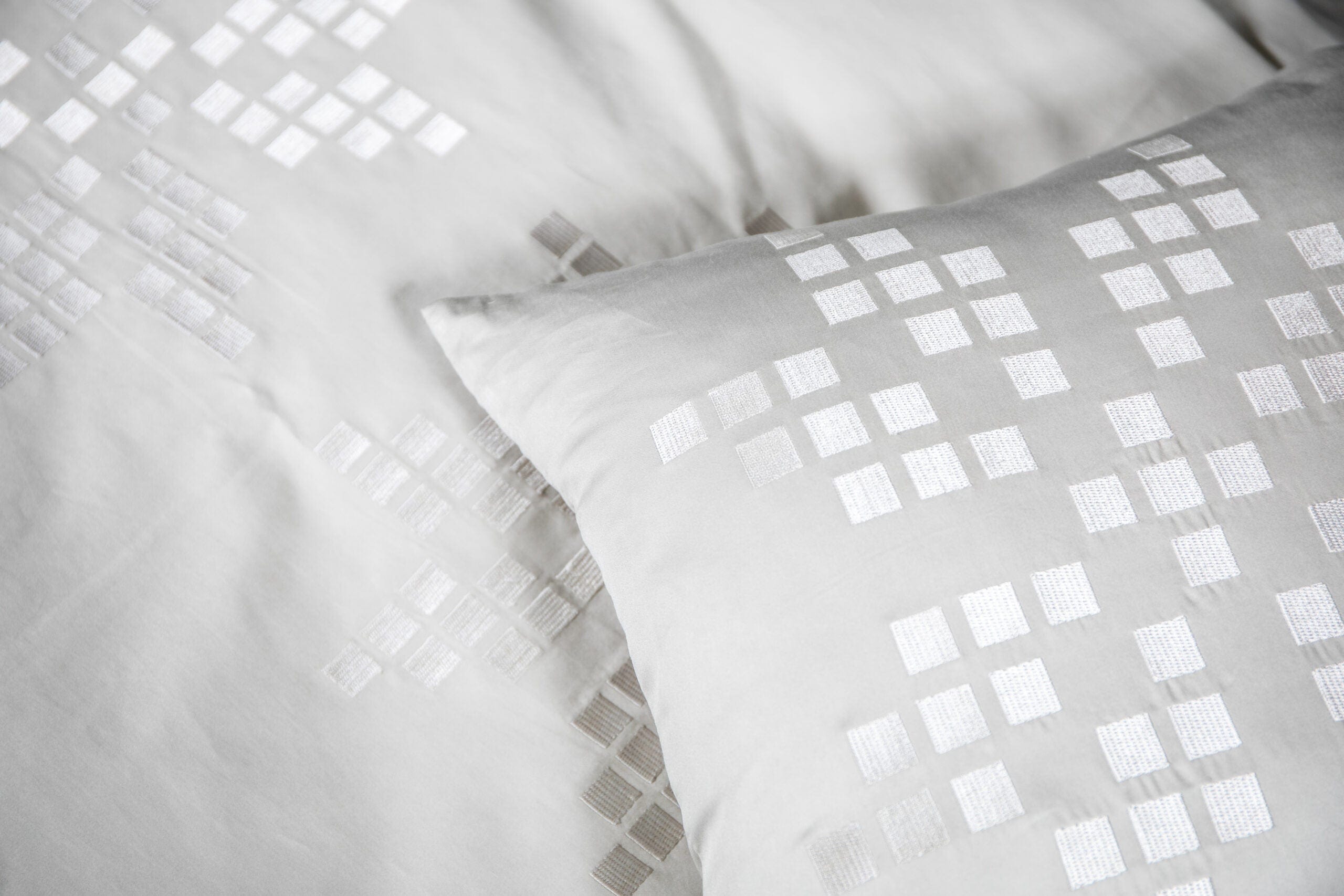 Áttablaðarós — 600‑Thread Satin Pima Cotton Duvet Set