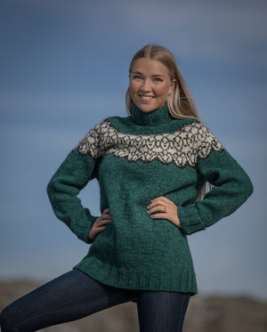 Aurora Icelandic sweater - Knitting Kit