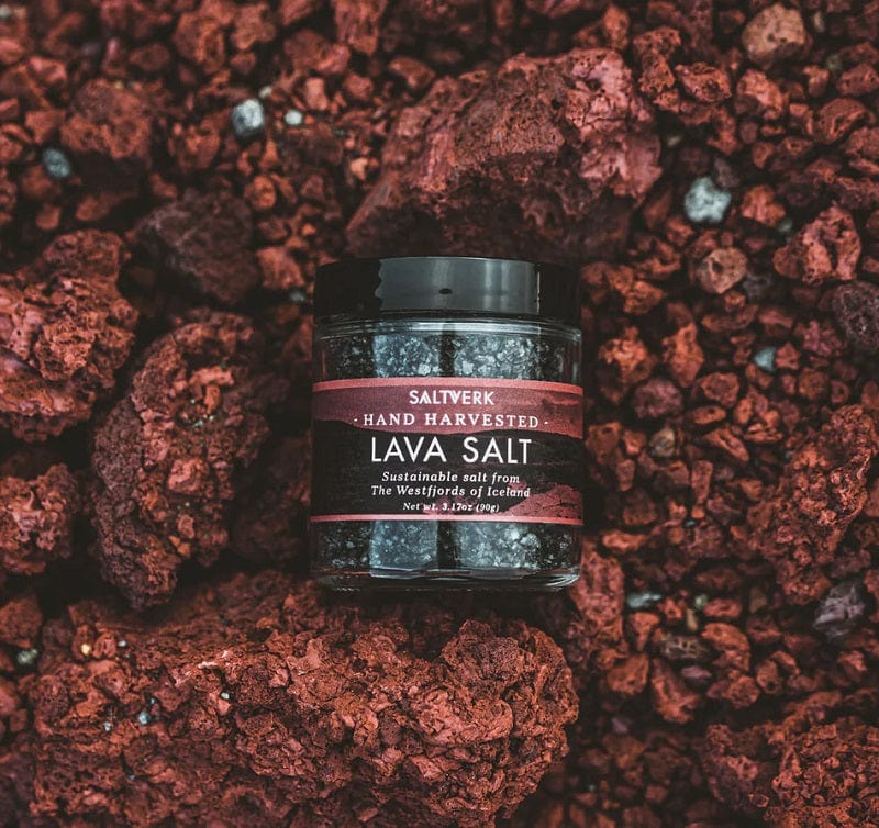 Gift Box with Icelandic Lava salt and Pure salt Flakes - The Icelandic Store
