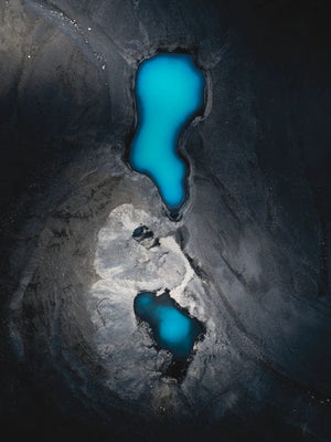 Highlands Blue Pools in Iceland - Fine Art Prints