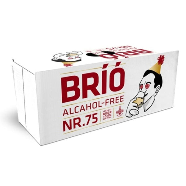 Brio Beer No. 75 - 330ml can (Non-alcoholic) - The Icelandic Store