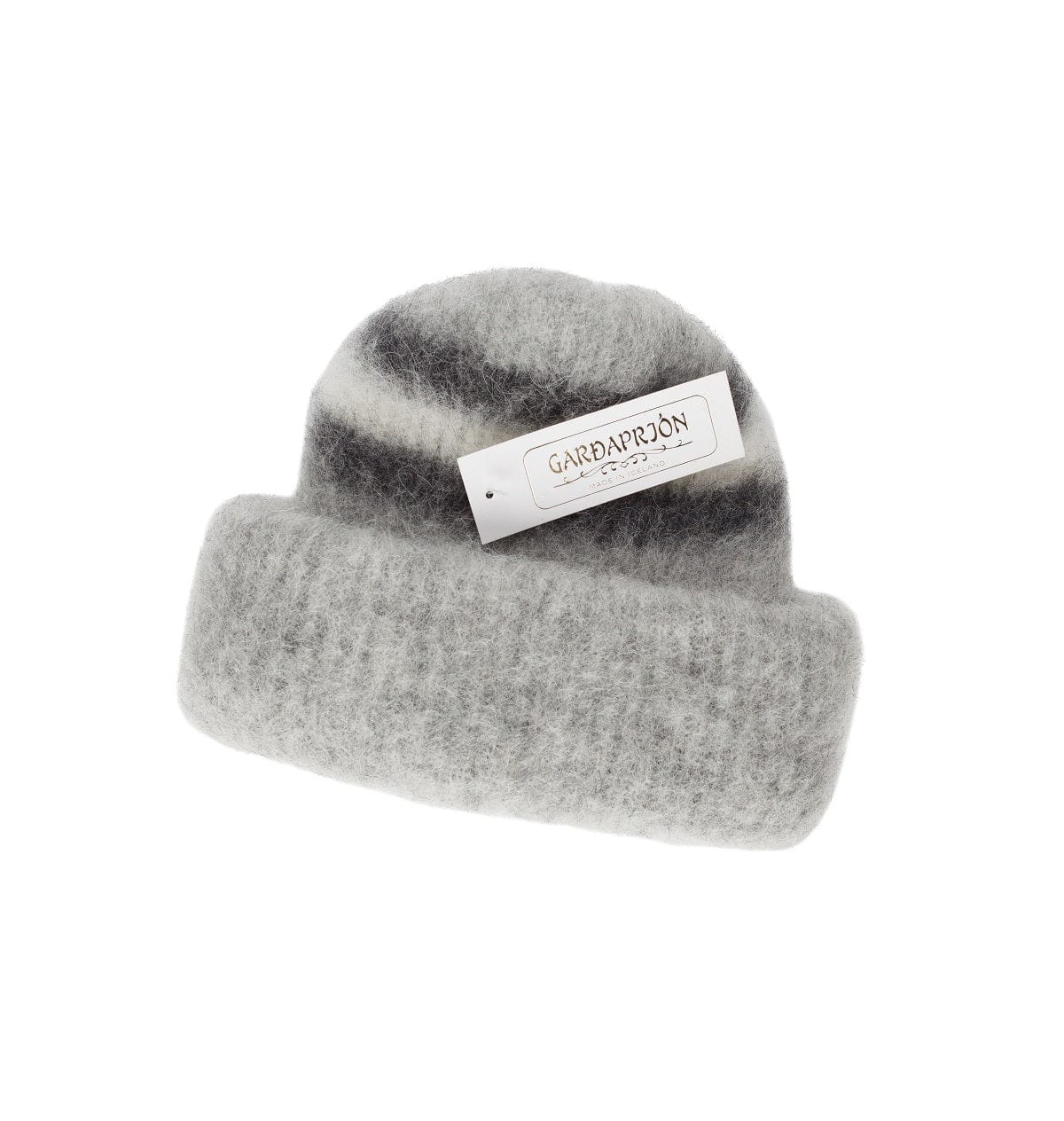 Grey wool bobble hat 2025